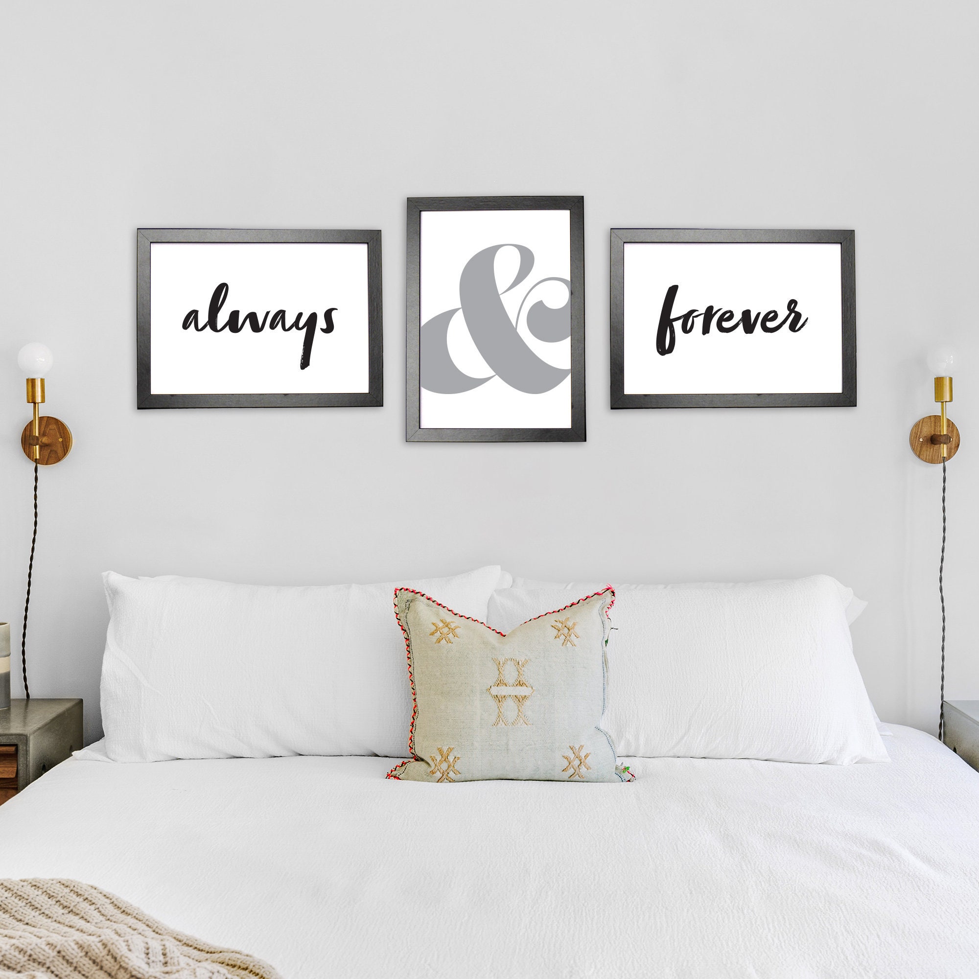 Always & Forever Prints Digital Download His and Hers Etsy