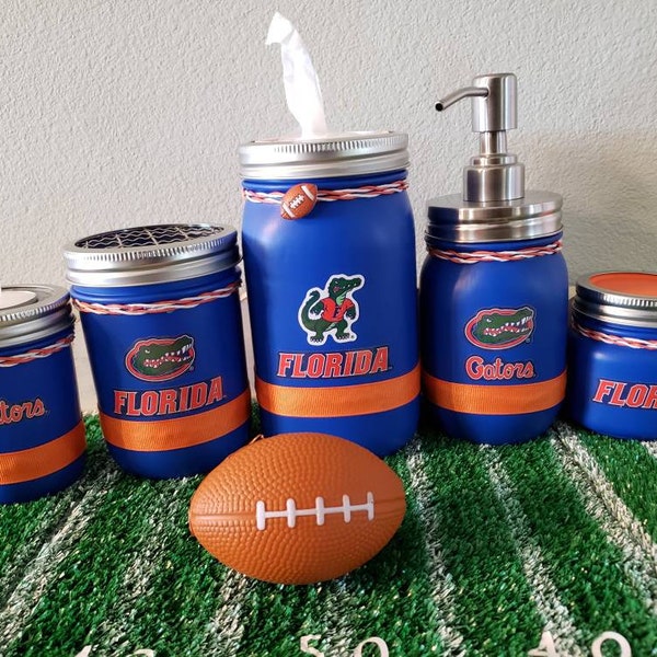 Florida Gators Bathroom Decor Etsy