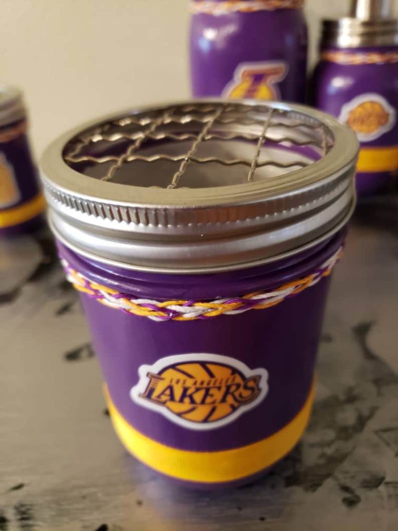 NBA LA Lakers Bathroom Office or Bedroom Set. Etsy UK