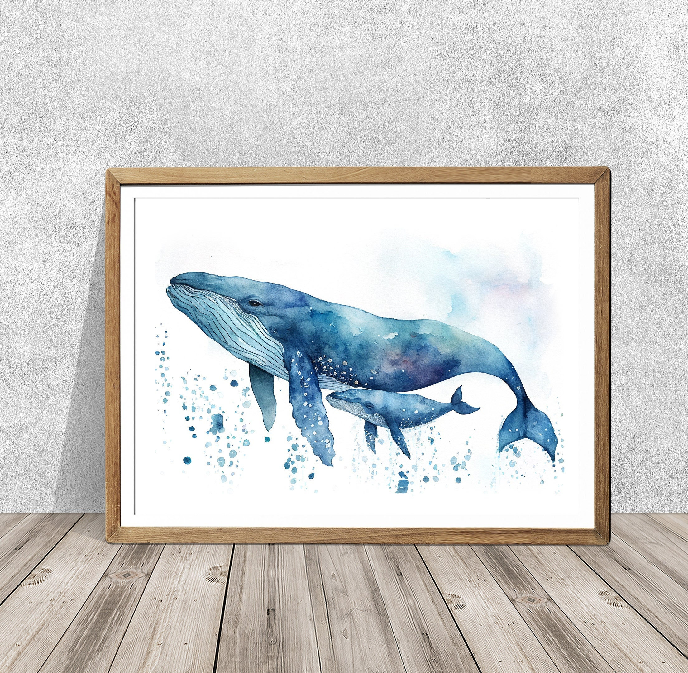 Humpback Whale Art - Etsy