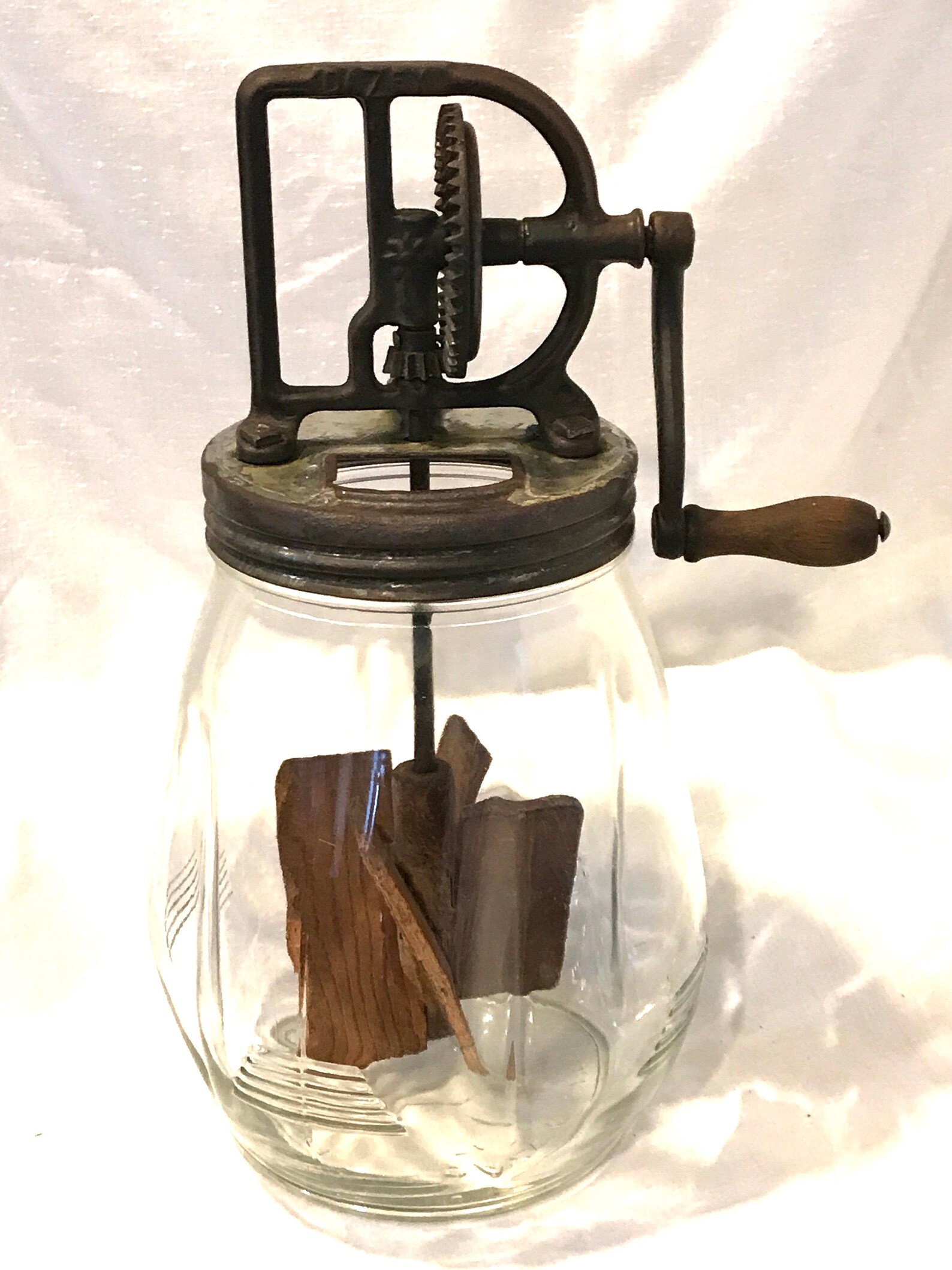 Dazey Butter Churn No 4 Tulip Base St. Louis MO Vintage Etsy