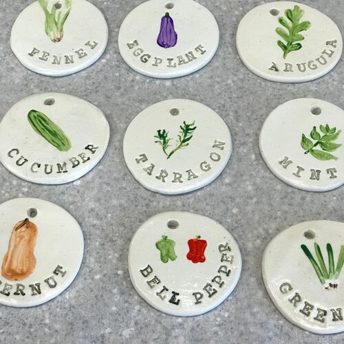 Beautiful Handmade Garden Markers Etsy