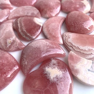 Rhodochrosite Hearts