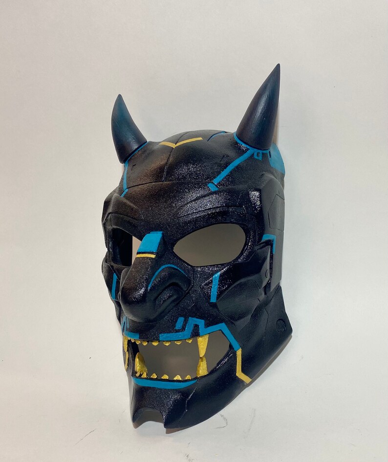 Mask Airsoft / Cosplay Custom Oni Demon ANY PAINTING for Etsy