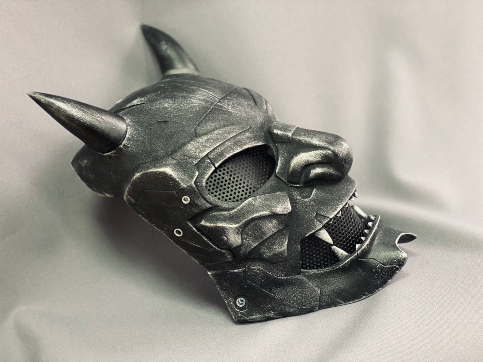 Mask Airsoft / Cosplay Custom Oni Demon ANY PAINTING for Etsy
