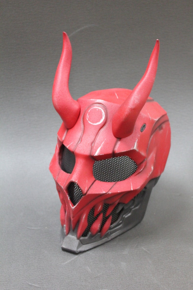 Mask Airsoft Custom Cyber Demon ANY PAINTING for FREE Etsy