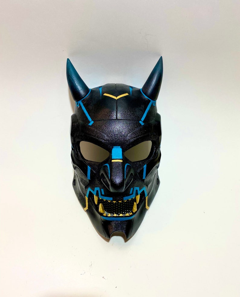 Mask Airsoft / Cosplay Custom Oni Demon ANY PAINTING for Etsy