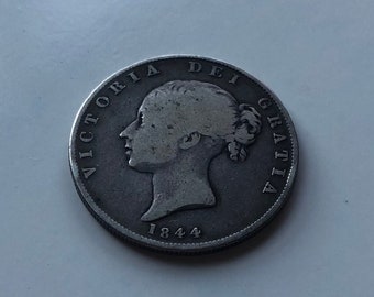 ヴィクトリア *1896* クラウン / ベールヘッド / 旧英国コイン / 再