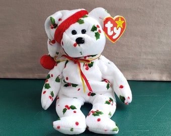 1998 ty holiday teddy