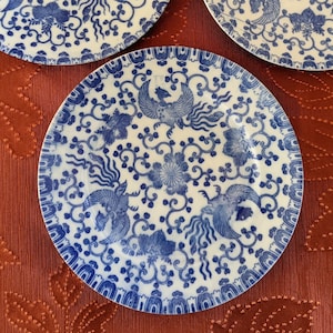 Phoenix Bird Bread & Butter Plate Style 13
