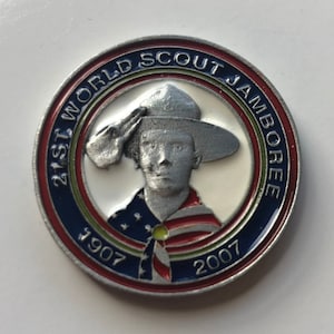 21st World Scout Jamboree Coin; 1907-2007 United Kingdom World Jamboree Token