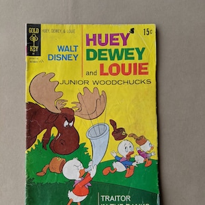 Huey, Dewey, & Louie: Junior Woodchucks Vol. 11 Vintage Comic October 1971 USA, Fine+/6.5
