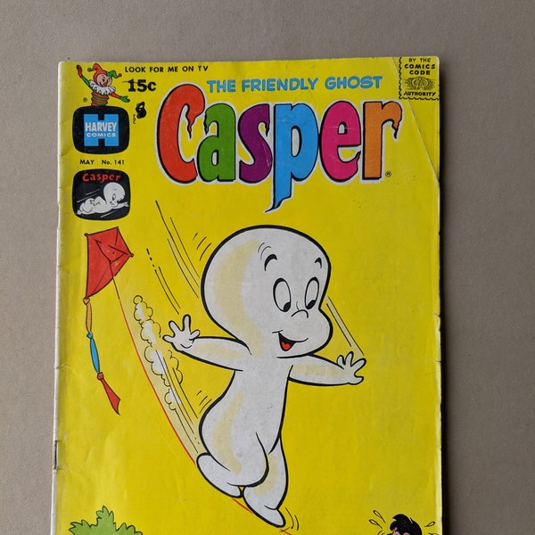 Caper the Friendly Ghost #141 Harvey Comics USA, Very Fine/8.5