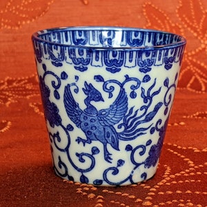 Phoenix Bird Custard Cup Style #6