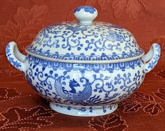 Phoenix Bird Large Rice Tureen Style #9