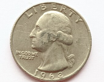 25 Cent Coin Etsy