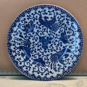 Phoenix Bird Dessert Plate Style 4