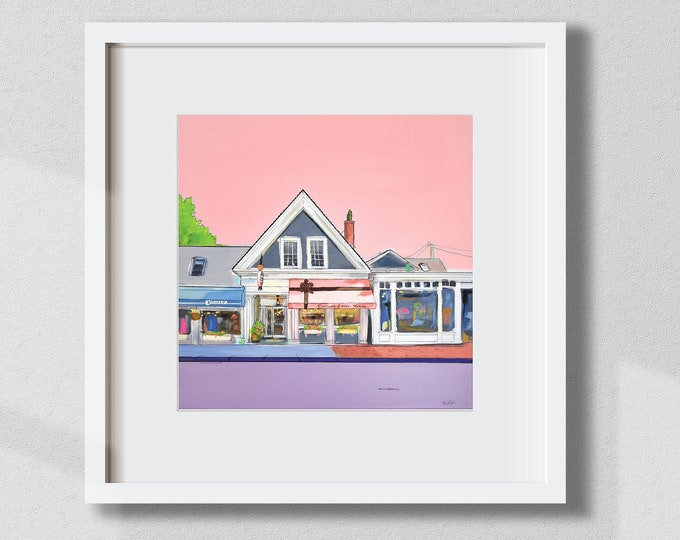 Chatham Candy Manor Print | Cape Cod Original Art