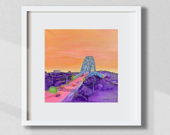 Sagamore Bridge Print | Cape Cod Original Art