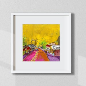 Harwich Port George's Pizza Print | Cape Cod Original Art image 1