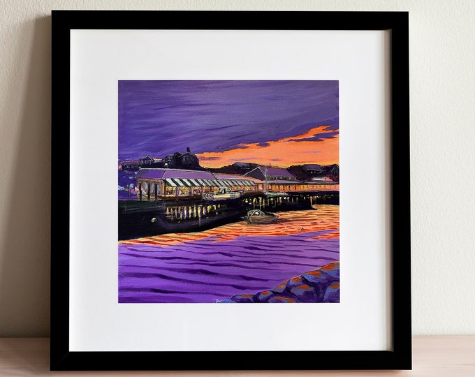 Harwich Port Arnold's Clam Bar Print | Cape Cod Original Art