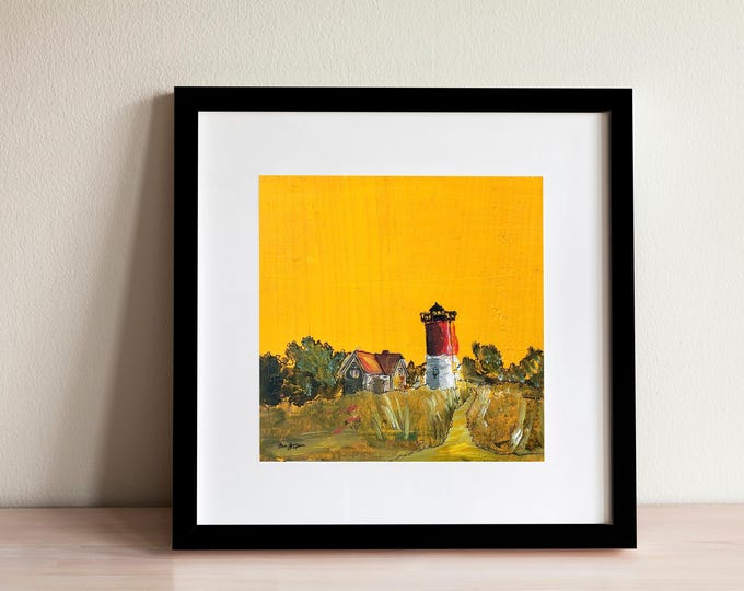 Nauset Lighthouse Print | Cape Cod Original Art