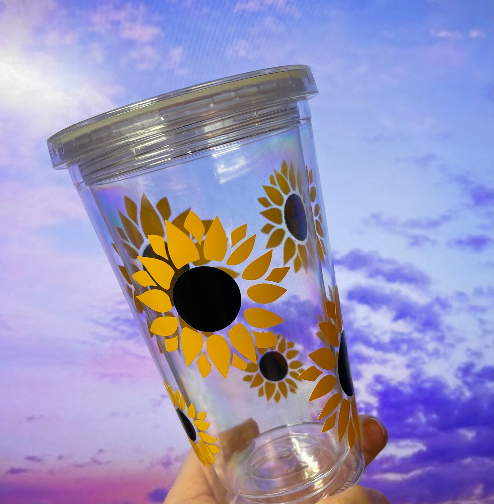 Sunflower Cup Insulated Cup BPA Free Etsy