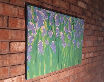 Originele Acryl Artwork op Canvas "Medusa Lied"