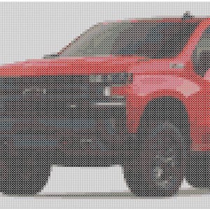 Pickup Truck Cross Stitch Pattern, Silverado Cross Stitch Pattern, Truck Cross Stitch Pattern