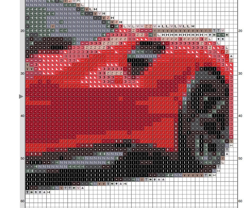 クロスステッチ図案セット Ferrari 488 Cross Stitch Pattern, Sports Car Cross Stitch