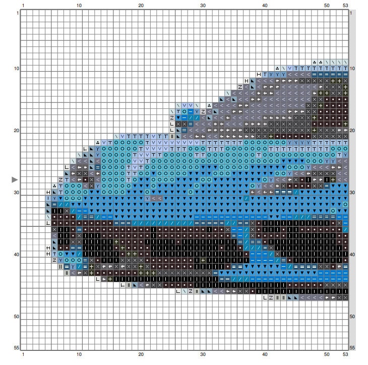 Supercar Cross Stitch Pattern, Sports Car Cross Stitch Pattern
