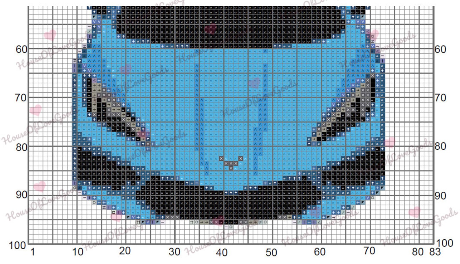 Supercar Cross Stitch Pattern, Sports Car Cross Stitch Pattern