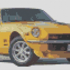 240/260/280Z Car Cross Stitch Pattern