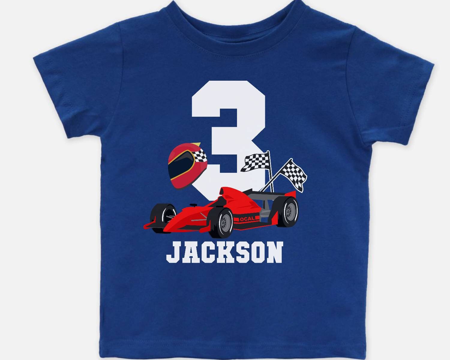 Race Car Birthday Shirt Personalized Shirt 3rd 4th 5th Etsy