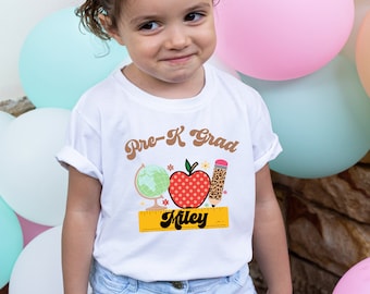 Personalized Pre-K Graduation Shirt, Keepsake Gift