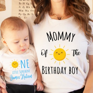 You are my sunshine birthday shirt, sunshine birthday family shirt, 1st birthday mom dad sister brother shirt, first trip around the sun