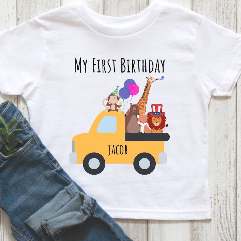 my first birthday shirt boy