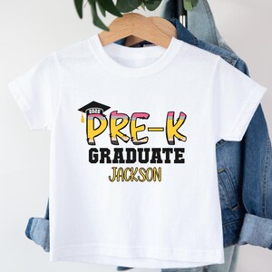 Preschool graduation shirt, pre k graduate shirt, last day of preschool, preschool graduation gift, pre k graduate gift shirt, personalized