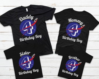 Nasa family shirts, Astronaut Shirt, Matching Family Party Shirts, Space Birthday Shirt, family Space Shirt