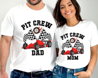 Matching Pit Crew Race Car Birthday Shirt, Matching Family Race Birthday Shirt, Birthday Outfit, Race Car Party Outfit, Pit Crew Shirt