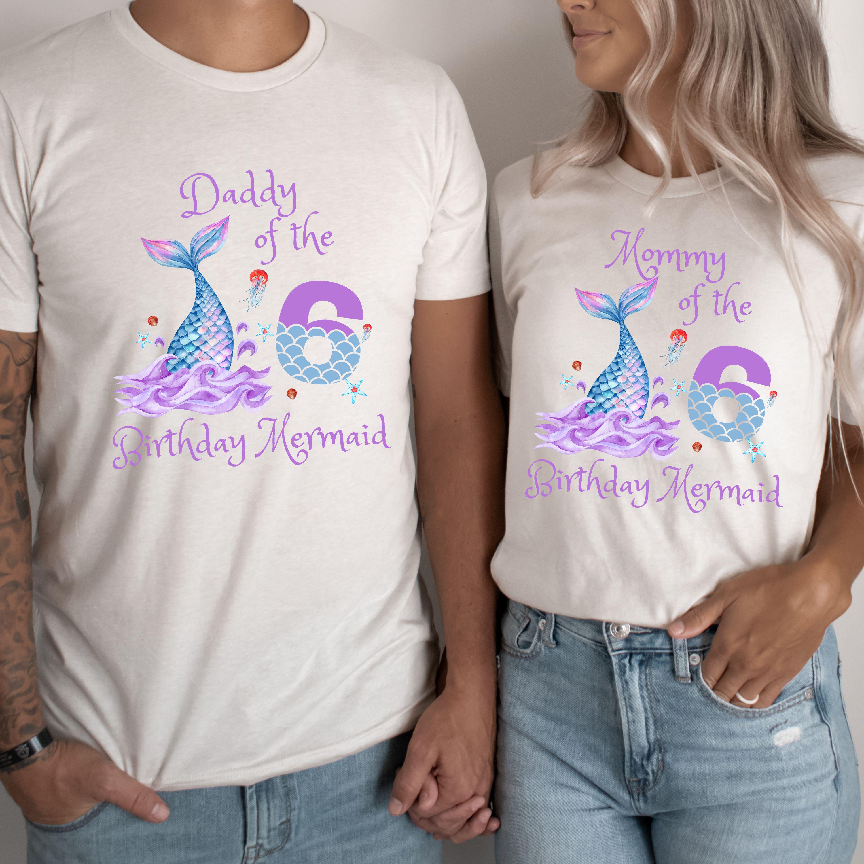Mommy Mermaid T-Shirt Mommy Mermaid T-Shirt