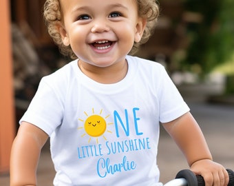 Sunshine first birthday shirt, Boy, girl, First Birthday Shirt, You are my Sun, 1st Birthday Sunshine,  One, Cake Smash