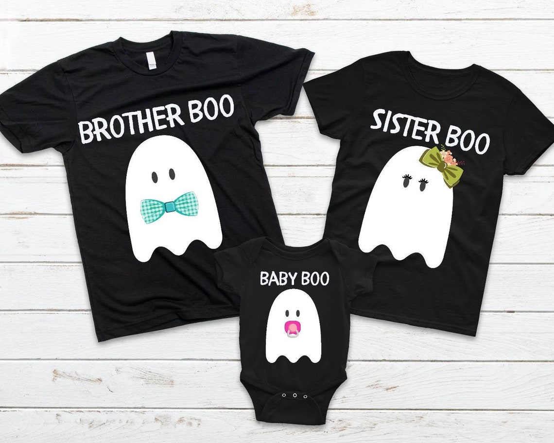 sibling halloween shirts