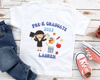 pre k graduate shirt, Preschool graduation shirt, last day of preschool, preschool graduation gift, pre k graduate gift shirt, personalized