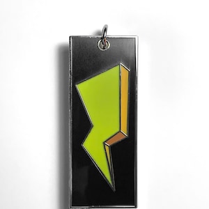 Lighting Bolt + Rope Necklace