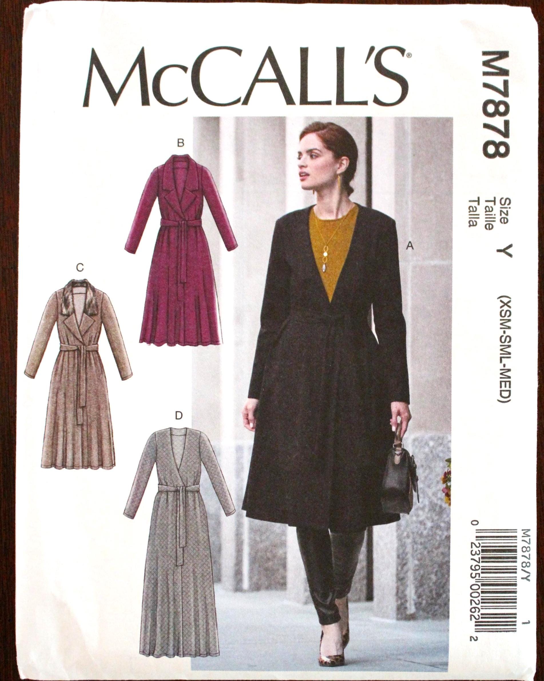 M7878 Misses' Jacket and Belt Sewing Pattern, Variations New Uncut FF ...