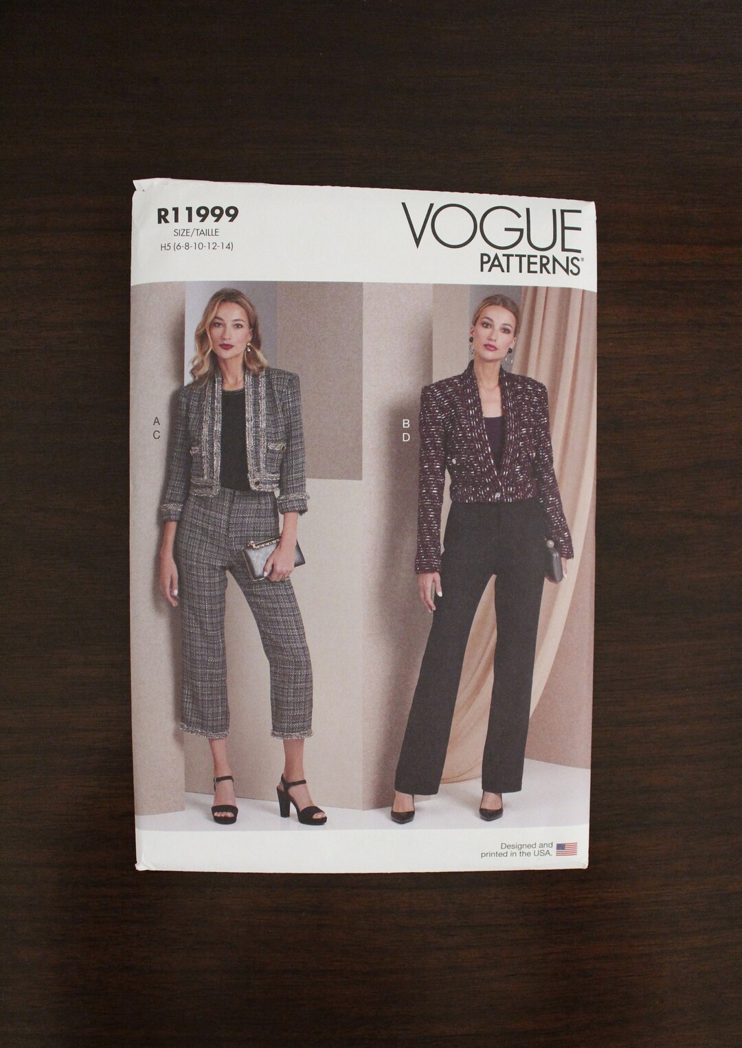 Vogue Jackets V1989
