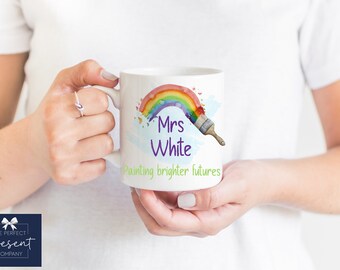 Personalised Teacher Gift | Personalised Teacher Mug | Teacher Thankyou Gift | Teaching Assistant Gift | End of Year Gift