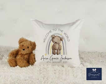 Personalised New Baby Gift | Welcome to the World Gift | Gift for New Baby | New Baby Keepsake | Newborn Gift | Personalised Baby Present