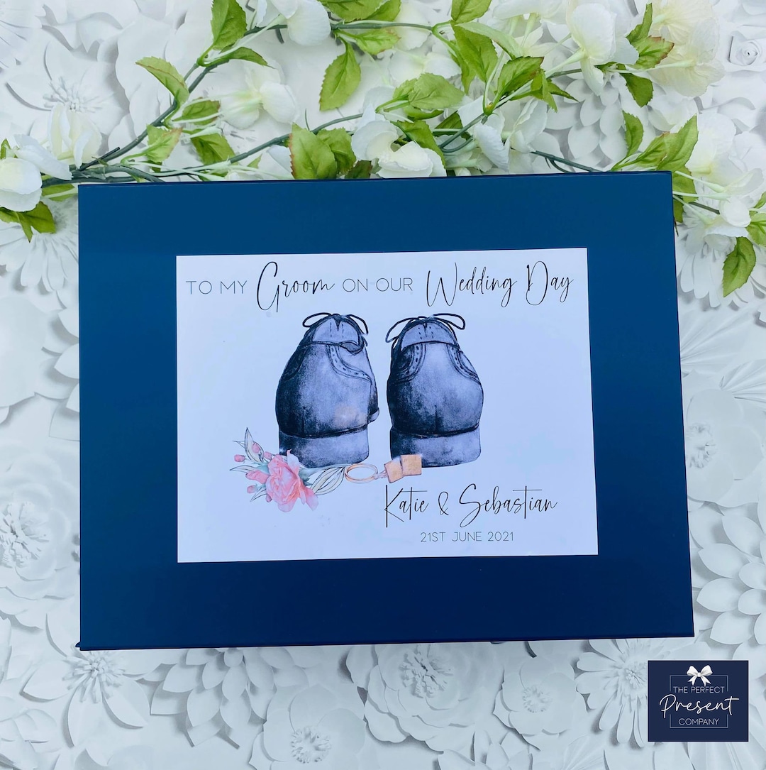 Personalised Groom Box Groom Gift Box Gift for Groom Wedding Day Gift